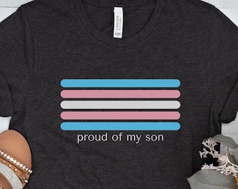 Proud Parent Trans Shirt, Trans Pride TShirt, Proud Mama T-Shirt, Proud Dad Tee, Pride Month Shirt, Pride All Year, Proud All Year, LGBTQIAP