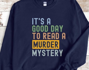 Sudadera con misterio de asesinato, regalo para lectores amantes de los libros