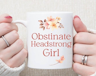 Jane Austen Gift Mug for Readers, Jane Austen Pride and Prejudice Tea Cup, Two Sided Coffee Cup Book Mug, Book Lover Gift Ideas