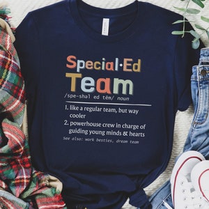 Special Ed Teaching Team Shirts, Matching Teaching Squad T-Shirt, SpEd Crew TShirt, Back To School Teacher Tee, Meet Your Teacher Day SpEd