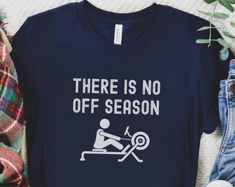 Winter Rowing T-Shirt, Funny Crew Erging Shirt for Rowers, Mens Rowing Shirt, Womens Rowing, Team Workout Tee, Erg Day T-Shirt