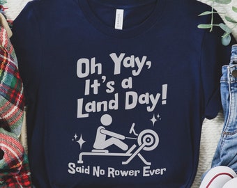 Rowing T-Shirt Gift for Rowers, Funny Crew Shirt, Mens Rowing Shirt, Womens Rowing, Team Workout Tee, Erg Day T-Shirt, Masters Rowing TShirt