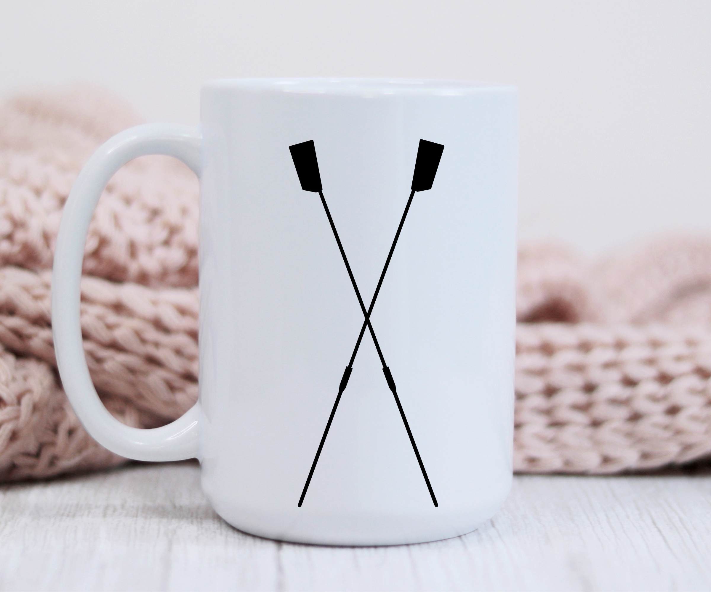Rowing Mug Gift for Rowers, Row Crew Coffee Cup, Mens Rowing Coach Gift, Womens Rowing Gift