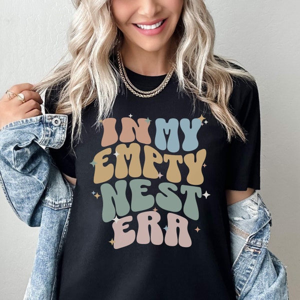 Empty Nest Shirt Gift for Parents, In My Empty Nest Era, Empty Nester Tshirt, Couples T-Shirts for Mom and Dad