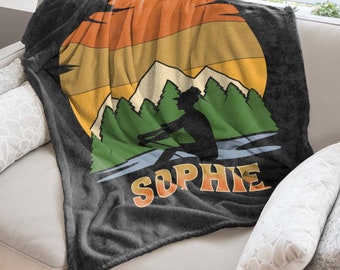 Personalized Rowing Throw Blanket for Women & Girls, Custom Cozy Blanket for Rowers, Rowing Gift Ideas, Rowing Crew Present, Rowing Coach