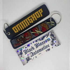 Japanese Dragon Jet Tag | JDM Keyring | Key Chain