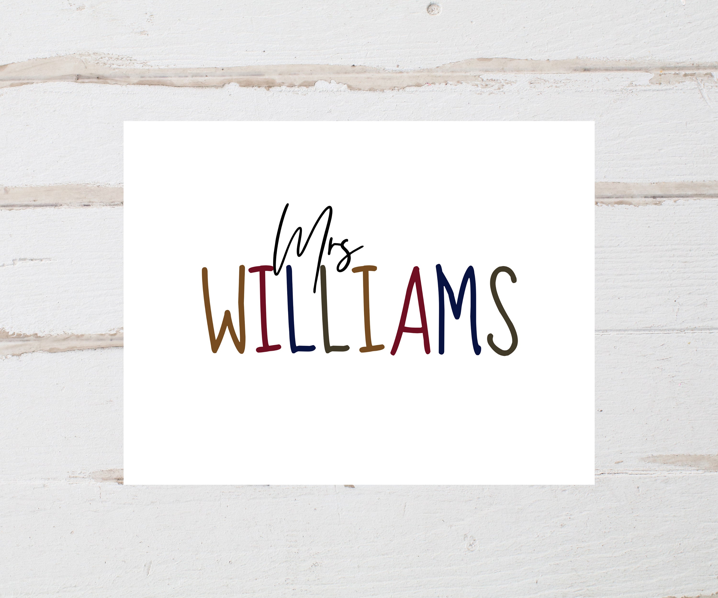 Boho Name Sign Printable Name Sign Canva Digital Print Custom Name Sign Boho Name Sign Printable Name Sign Canva Digital Print Custom Name Sign