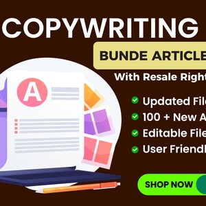 Copywriting Bundle Article with resell rights