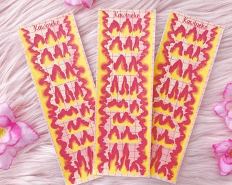 Naklejki dekoracyjne z motywem ognia i płomieni idealne do ładowarek górnych Polco i innych dekoracji