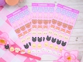 Hongjoong Yeosang Mingi Wooyoung Jongho sticker sheets kpop core atiny animals aniteez