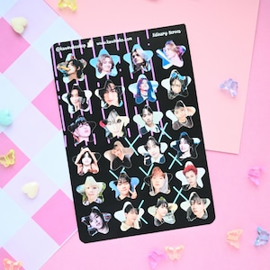 xdinaryheroes Sterne Jungenband kpop Stickerbögen Mitglieder
