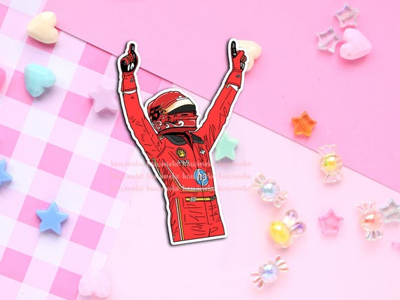 カルロス・サインツ F1 防水ステッカー デコステッカーシート