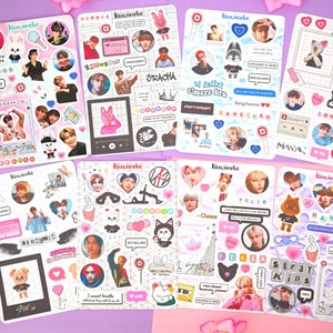 kpop sticker sheets core