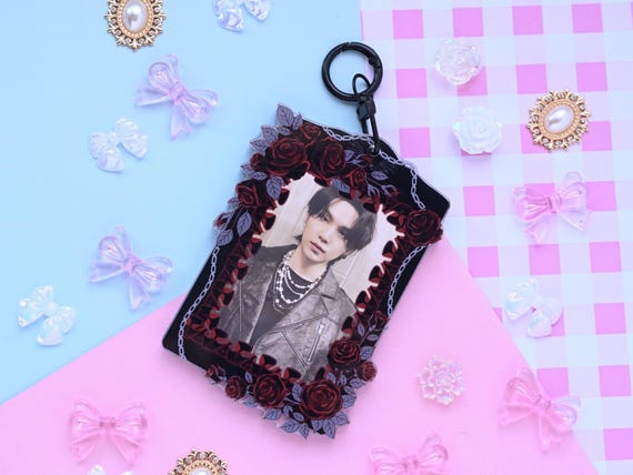 Restock Otw Gothic Dark Romance Double Window Photocard Holder