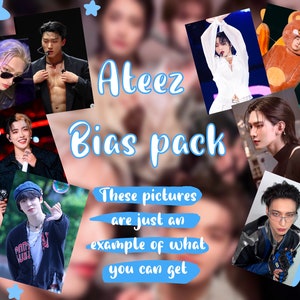 Ateez  Bias pack (read description!) photocards kpop