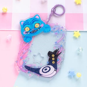 Pc holder Derpy Tiger and sussy acrylic keychain kpop demon hunter