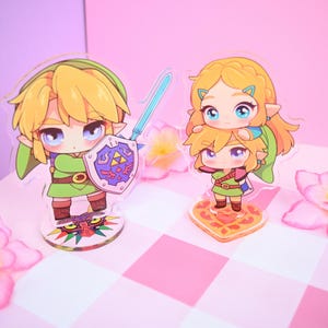 RESTOCK OPEN acrylic standee Zelda Link videogames gaming gamer accessories