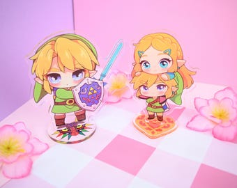 Zelink Acrylic Book Partition Standee (the Legend of Zelda)(botw
