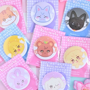 Buttons aniteez Kpop merch san honjoong seonghwa woo Young mingi Pinback Pin