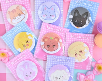 Buttons aniteez  Kpop merch  san hongjoong seonghwa wooyoung mingi Pinback Pin