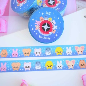 Bleiben Washi Tape bleibt kpop changbin lee weiß seungmin changbin Han streunen