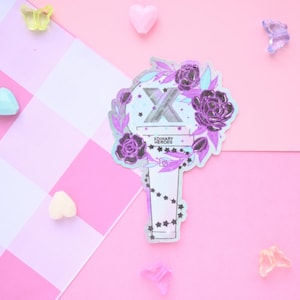 xdinary heroes kpop light stick waterproof Vinyl stickers die cut