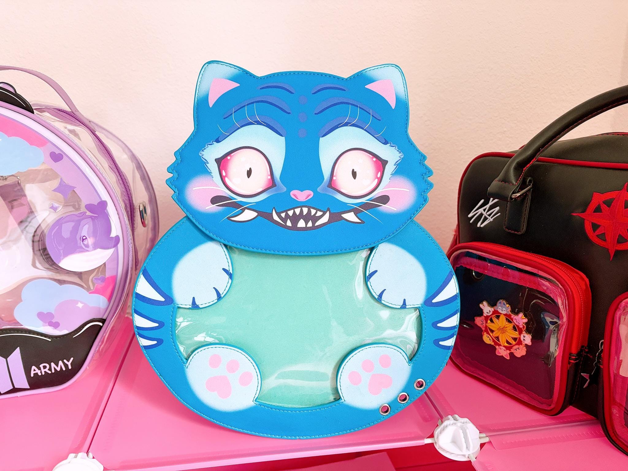 Derpy Tiger Ita Bag Kpop Cat Handbag Purse Read Description - Etsy