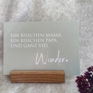 3er Set - Kartenhalter / Fotoleiste / Menükartenhalter / Bilderleiste / Eiche / geölt / geschliffen / gefast