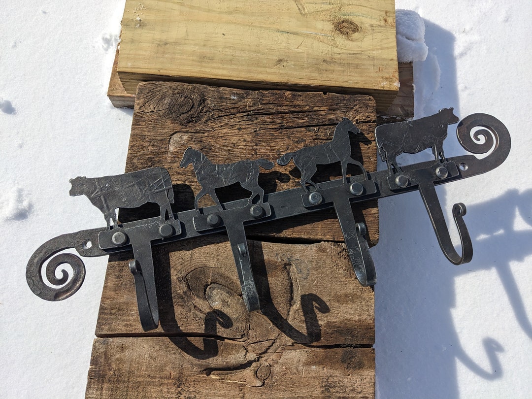 Handmade Farm Animal Coat Rack Etsy
