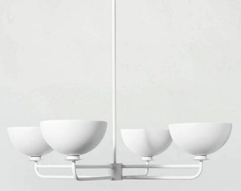 White Dome Chandelier - Made by Threshold with Studio McGee