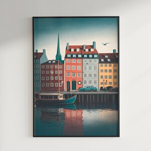 Printable wall art - Copenhagen (digital download)