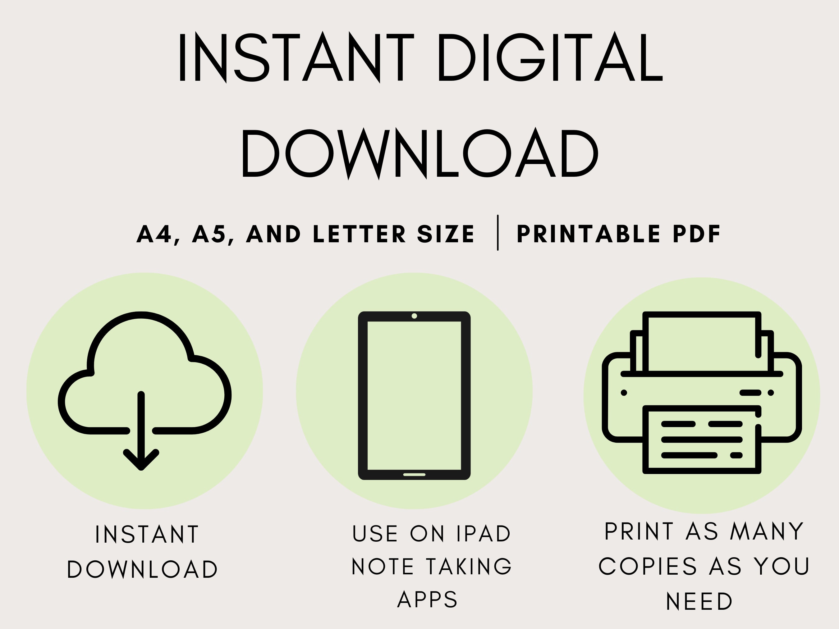 Self Care Planner | Self Care Planner iPad | Daily Planner | Digital ...