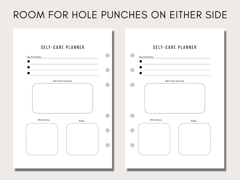 Self Care Planner | Self Care Planner iPad | Daily Planner | Digital ...