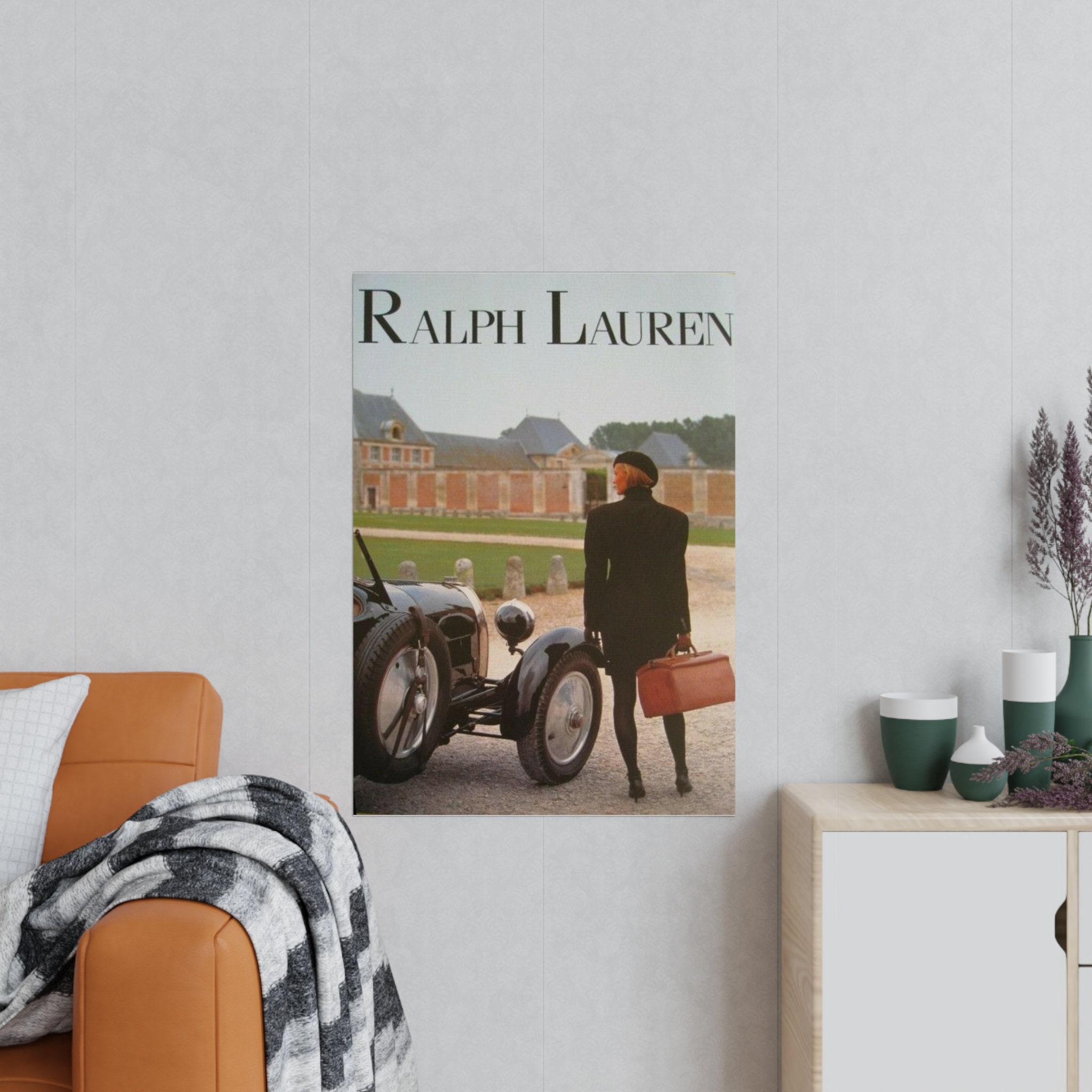 Affiches anciennes Affiches vintage du créateur Ralph Lauren Etsy France