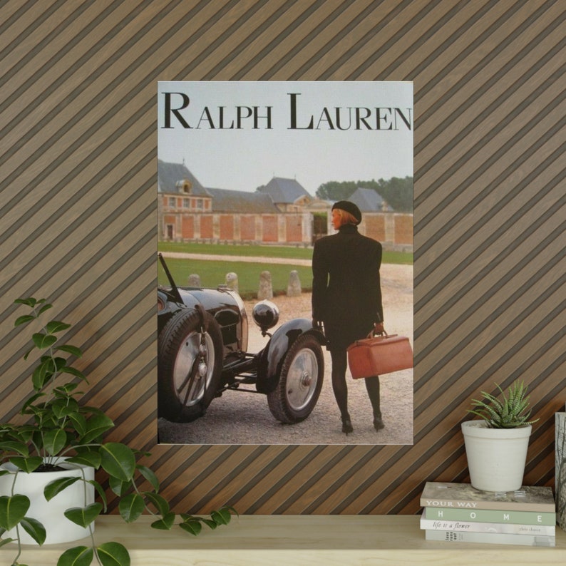 Affiches anciennes Affiches vintage du créateur Ralph Lauren Etsy France