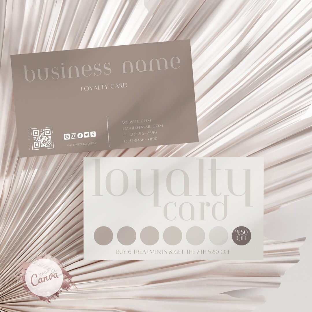 Boho Editable Printable Loyalty - Il 1080xN.5714768571 O3b6 