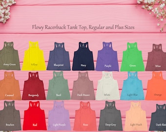 Racerback Tank Top Racerback Sleeveless TankTop Womens Racerback Shirt Summer Tank Top Summer activity top Summer Shirt for women Casual fit