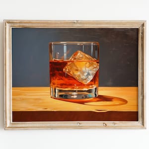 Cocktail Print | Art for Bar Cart | College Apartment Decor | Trendy Printable Wall Art