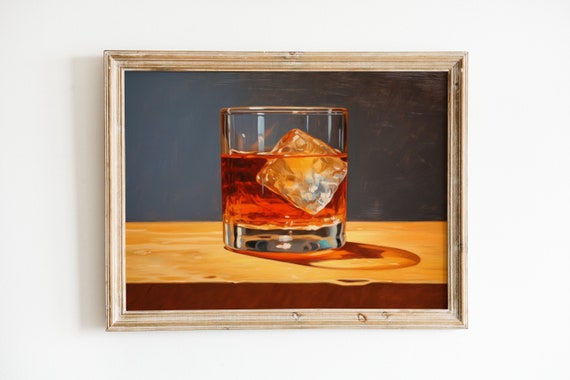 Cocktail Print | Art for Bar Cart | College Apartment Decor | Trendy Printable Wall Art