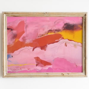 Hot Pink Print | Girly Art | Maximalist Apartment | Edgy Printable Art