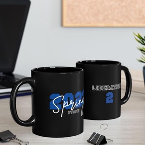 Custom Line Zeta Black Mug (11oz, 15oz)