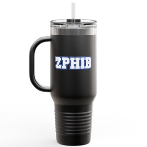 Custom ZPhiB Insulated Travel Mug, 40oz