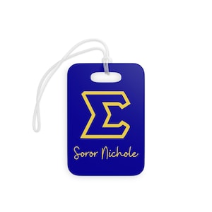 Sigma Luggage Tag