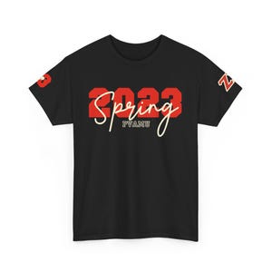 Custom Line Delta TShirt | Delta Shirt | Personalized Sleeve Delta Top | Crimson and Cream Top | Soror Gift