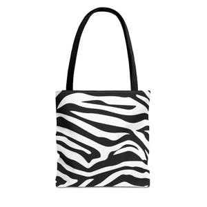 fourre-tout à imprimé zèbre | porté épaule à imprimé animal | Imprimé zèbre | Fourre-tout de tous les jours | Sac à main imprimé zèbre | Impression animalière couleur personnalisée