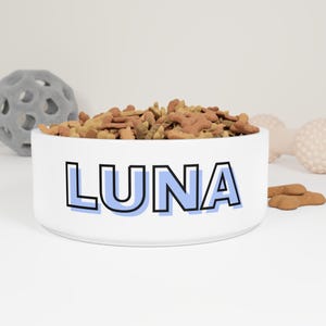 Custom Name Pet Bowl