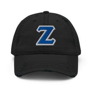 Zeta Distressed Hat