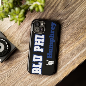 Custom Blu Phi Phone Case
