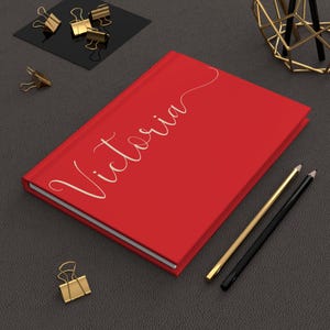 Custom Delta Hardcover Journal Matte