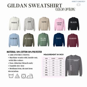 Embroidered Hockey Mom Sweatshirt Women's Game Day Tee Hockey Mom Top Ice Hockey Player Gift Sports Coach Hoodie, Custom Name Team Hoodie image 8